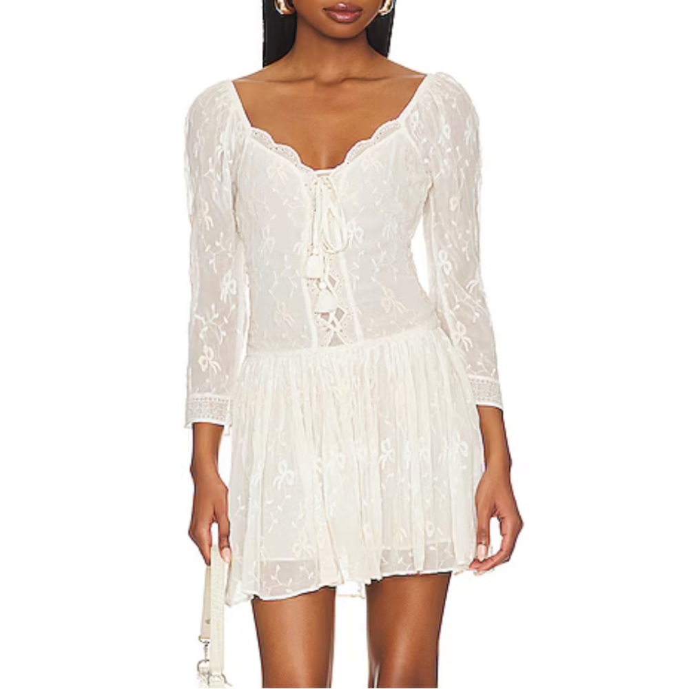 NWT LoveShackFancy Deeba Mini Dress